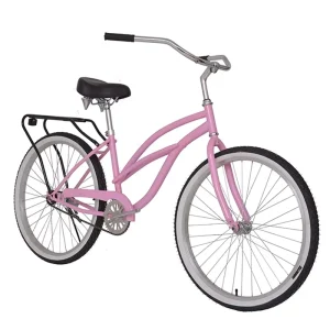 Steel Single-Speed Coaster Brake Beach Cruiser Bicycle