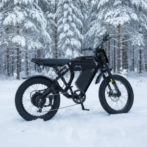 1000w Motocross Electric Bike Black Adult Mountain Bike Rear Hub Motor 7-Speed
