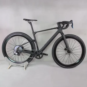 13 Speed Full Bike Disc Gravel Bike GR206 Wheeltop Gex Groupset Single Speed Di2 Complete Bicycle Aluminum Wheelset 700X40C Tire