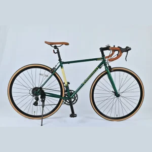Hybrid Road Bicycle, Titanium Steel Frame, Lightweight Bicycle, 14/16-Speed, 700C Bicycle