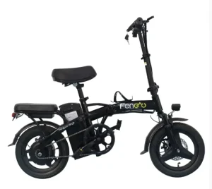 14″ Folding Electric Bike with Lithium Battery Urban Commuting E Bike for Adults