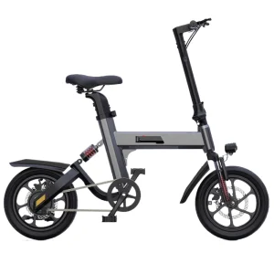 14 Inch Kids Fold E Bike 350W E Bicycle Small Foldable Electric City Folding Mini Bike Women Bicycle for Family Ebike