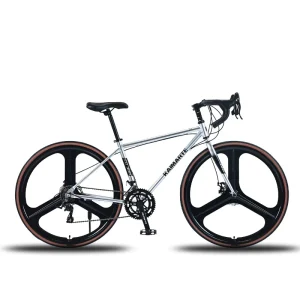 14 Speed Aluminum Alloy Lightweight Racing Disc Brake Male and Female Student Commuting Variable Speed Urban Road Racing Bike