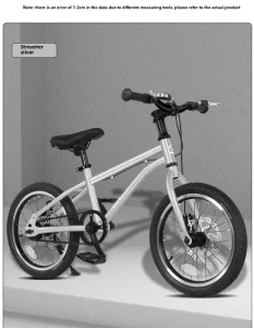 16-20 Inch Youth Bicycle Single Speed Disc Brake Steel Fork City Motar Sport Mountain Gravel Bike with Training Wheels