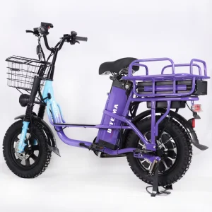 16 Inch 60V 1200W Monster Cargo Electric Bike for Food Delivery