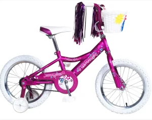 16-Inch BMX Frame Children’s Bicycle Steel Fork with Inflatable Plastic Basket for Kids