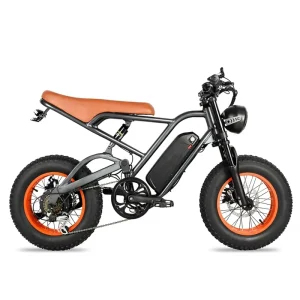 16-inch Retro American-style Fat-tire Rear Hub 48V Electric Mountain Bike Outdoor Leisure Riding Equipped Electric