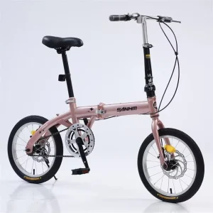 16inch Double Disc Brake Folding Bicycle City Bike Folding City Bicycle