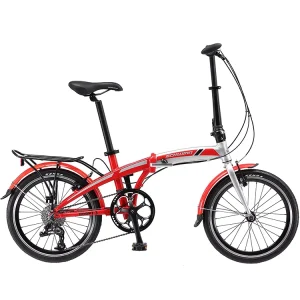 18 20 Inch Mini Bike Folding 20 Inch 9 Speed Adult Portable Aluminium Alloy City Folding Bike