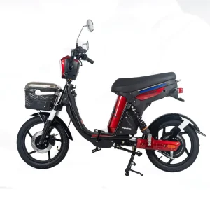 18 Inch E Bike Scooter 500W 48V 12Ah Lithium Battery Electric Moped Electric City Bike for Adults