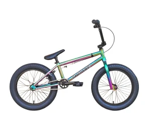 18 Inch OilSlick Color Steel Frame BMX Bicycle Alloy Aluminum Rim Rainbow Color