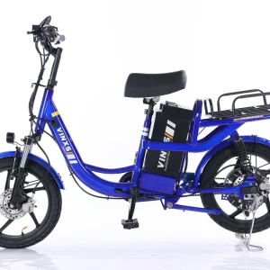 18 Inch Two Wheels Electric Bike With 12Ah Lithium Battery 150Km Long Range Delivery Cargo Bike