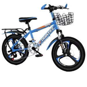 1826 Inch Mountain Bike for Older Children and Teens with Front Suspension Soft-tail Frame 7-speed Shifting Outdoor Use
