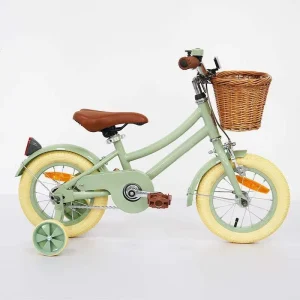 2-12 Years Boys Kids Bike, Single Speed Steel Frame, Brake Line, Training Wheels, Street Bicycle