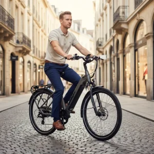 2-Wheeled Electric Bicycle 36V Lithium Battery Power Supply