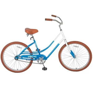 20-inch Single-Speed Low-Handlebar Beach Cruiser Bicycle