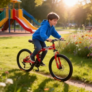 20 24 26 Inch Kids Mountain Bike with Dual Disc Brake High Carbon Steel Student Bicycle for 8 to 12 Years Old School Commute