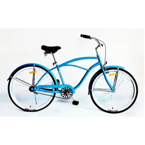 20–29 Inch Single-Speed Steel Women’s City Bicycle, Women’s Beach Cruiser for Beach and City Riding