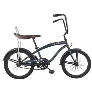 Steel Frame and Fork 20-Inch Beach Cruiser Bicycle