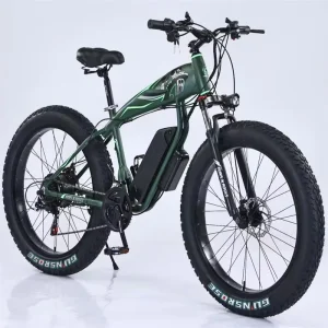 20″4.0 Snow Tire Big Power Fat Tire 48V 1000W 32MPH Electric Hybrid Fat Bike