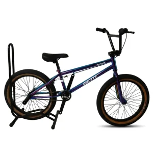 20 Inch BMX Bike 360 Degree Rotor Freestyle 4 Pegs Single Speed Multiple Colors