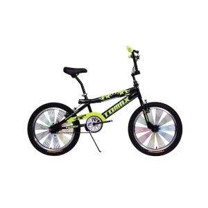 20 Inch BMX Free Style Steel Bicycle Single Speed for Street with Double V Brake and Bead Pedal