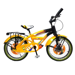 20 Inch Color Steel Frame BMX Bicycle with Aluminum Alloy Rim Ordinary Pedal Kids Bike Adjustable Saddle
