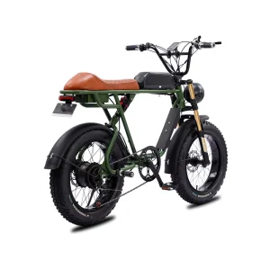 20-Inch Electric E-Bike 1500W 48V 52V Dual 13Ah Lithium Carbon Frame Fat Tire Tube Brake