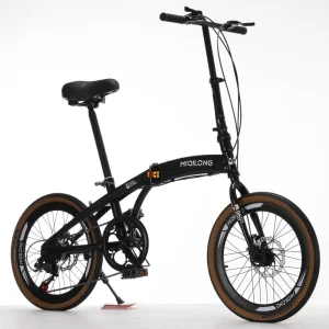 20 Inch Folding Bike Foldable Cycle for Men Frame Compact Durable Daily Transport Bicycle
