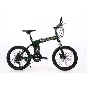 20 Inch Folding Bike Mountain Bike Steel Bicicletas Folding Mountain Bike for Boy