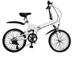 20 Inch Folding Bike Variable Speed Adult Men Women Student Bicycle Foldable Road Mountain City Commuter Cycle