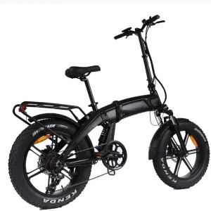 20 Inch Folding High Performance Foldable Electric Bike for Commuting for Heavy Riders Electric Bike