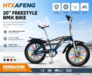 20 Inch Freestyle Street Girls Bmx Bikes All Kinds of Price Bmx Bicycle Cycle for Men 20 Inch Bicicleta Racing Bmx