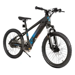 20 Inch Kids Electric Mountain Bike High Quality Rear Hub Motor Lithium Battery Lightweight Children Off Road Ebike