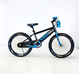 20 Inch Kids Mountain Bike High Carbon Steel Frame Multi-Color Children Bicycle with Water Bottle for Boys and Girls 6-14Years