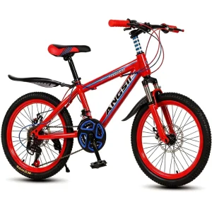 20 Inch Mountain Bike Boy Style Small City Bike Children Bike Kids Bike Suitable for Student Sports