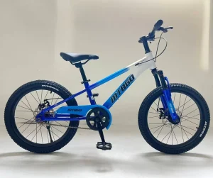 20 Inch Mountain Bike for 7 11 Kids Aluminum Alloy Frame Suspension Fork Disc Brake Single Speed