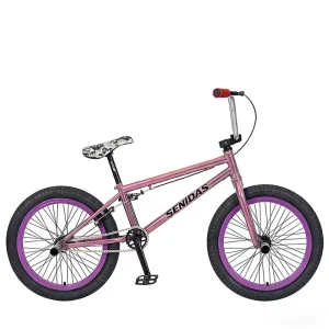 20 Inch Racing BMX Bike for Adults with Chromoly Steel Frame V Brake Single Speed Steel Fork