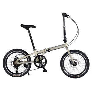 20 Inch Steel 7 Speed Folding Bicycle Portable Adult Work Commuter Disc Brake Men Women Student Road Street Mountain Bike