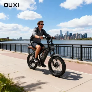 20″ Skinny Tire Electric Bike Peak 250W 25km h Full Suspension Off Road Rides Youth EU 3 7 Days Delivery