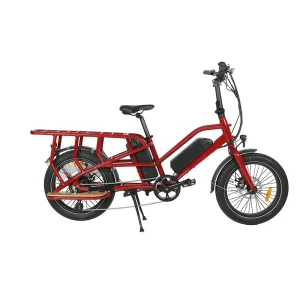 20inch Dual Battery Cargo Bike Electric Delivery Bike for Family
