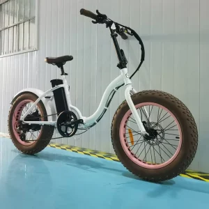20inch Electric Bike City Bicycle Fat Tire Snow Beach Folding Ebike