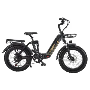 20inch Electric Folding Bike Fat Tire Ebike 48V 20Ah Battery Electric Bike