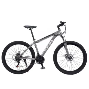 Men’s Hybrid Bicycle, 21-Speed Mountain Bike, Steel Frame, Disc Brakes, Aluminum Alloy Rims, 120 kg Load Capacity