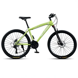 21 24 27 30 Inch Mountain Bike Men’s Women’s Bicycles Double Disc Brake High Carbon Steel Bicycle MTB Bike