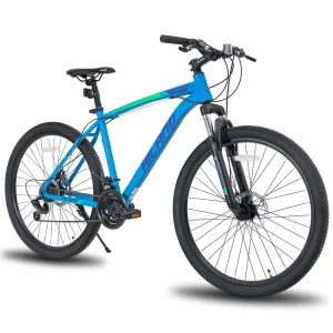 21 Speed 26/27.5 Inch Suspension Mountain Bike with Disc Brake Adult Men Steel Fork