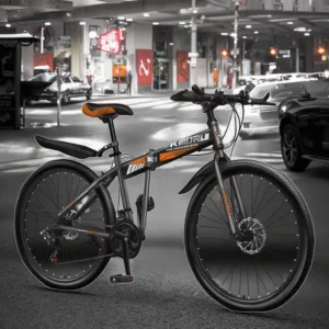 21 Speed Disc Brake Steel Foldable Mountain Bike 27.5 Inch for Adults Men