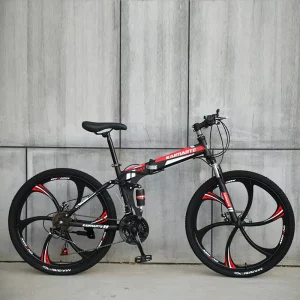 21 Speed Foldable 24-26 Inch Adult Road Mountain Bikes Bicicleta Men BMX Folding Cycle
