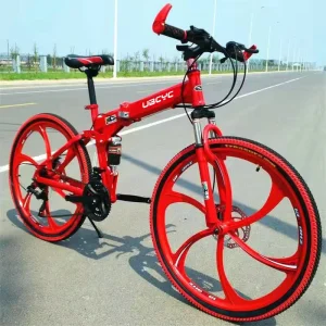 21 Speed Foldable Mountain Bike 26/24 Mtb for Adults Men