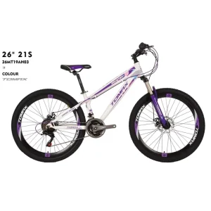21-Speed Mountain Bike Men’s Steel MTB 26-Inch Mountain Bicycle for Sale